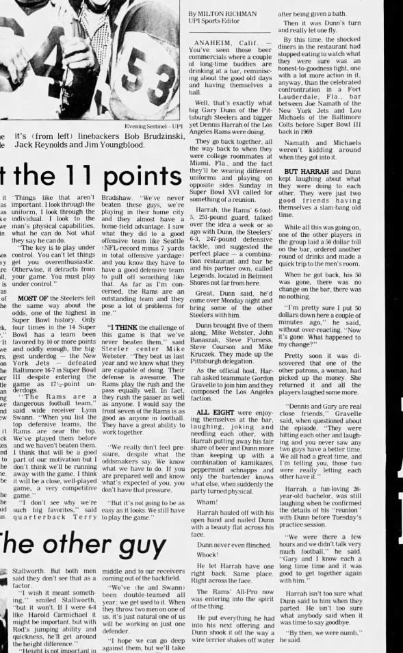 Clipping from The Sentinel
